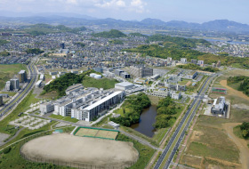 「北九州学術研究都市」航空写真