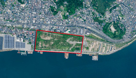 「酒本商事株式会社 用地」航空写真