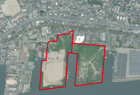 「若築建設株式会社 用地」航空写真