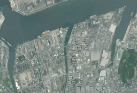 「三菱ケミカル株式会社 黒崎事業所 用地」航空写真