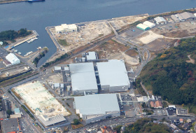 「AGC株式会社 北九州事業所 用地」航空写真