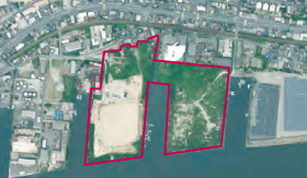 「若築建設株式会社 用地」航空写真